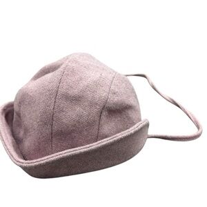 Rothschild Vintage Girls Pink Wool Blend Hat Size 5‎